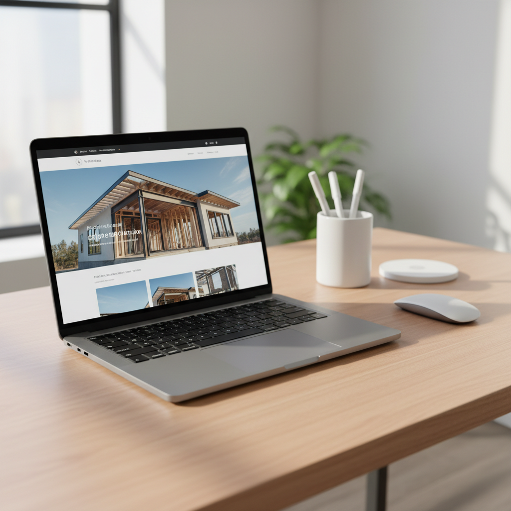 Custom-built website
